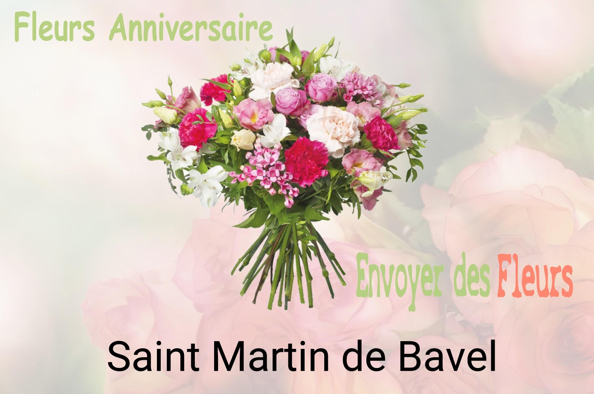 Bouquet de fleurs d’anniversaire livré à Saint-Martin-de-Bavel